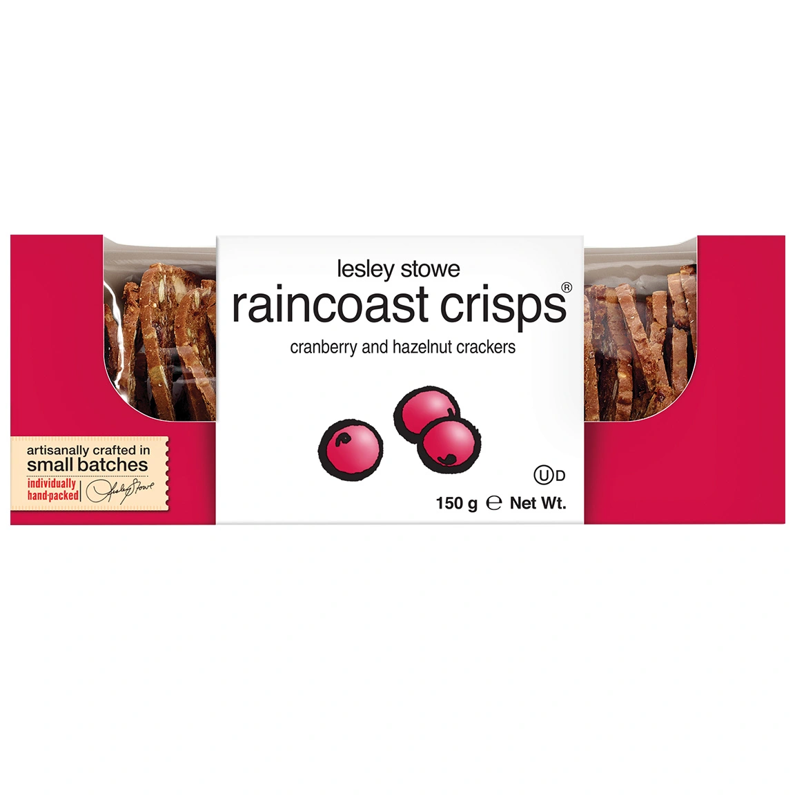Raincoast Crisps Cranberry Hazelnut Crackers 150g Raincoast Crisps Cranberry Hazelnut Crackers 150g