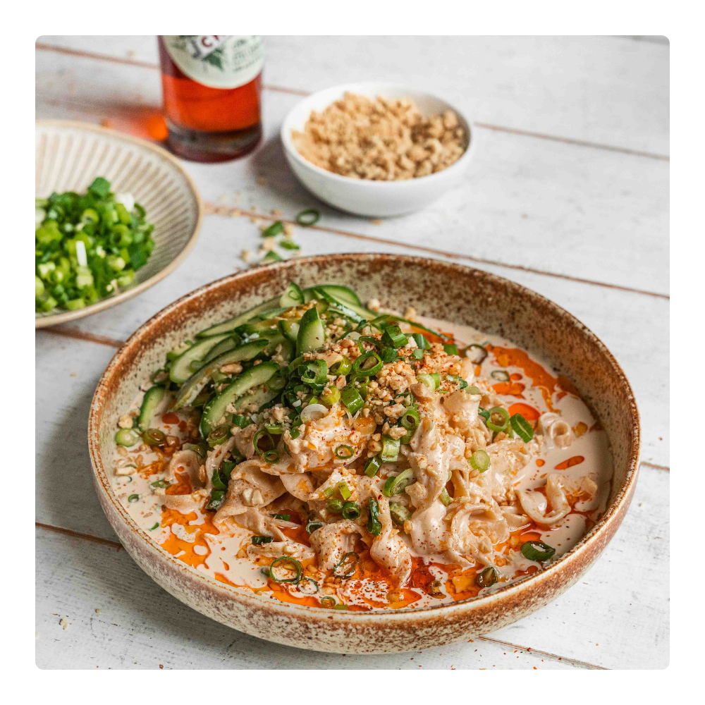 Tofu Sesam Noodles