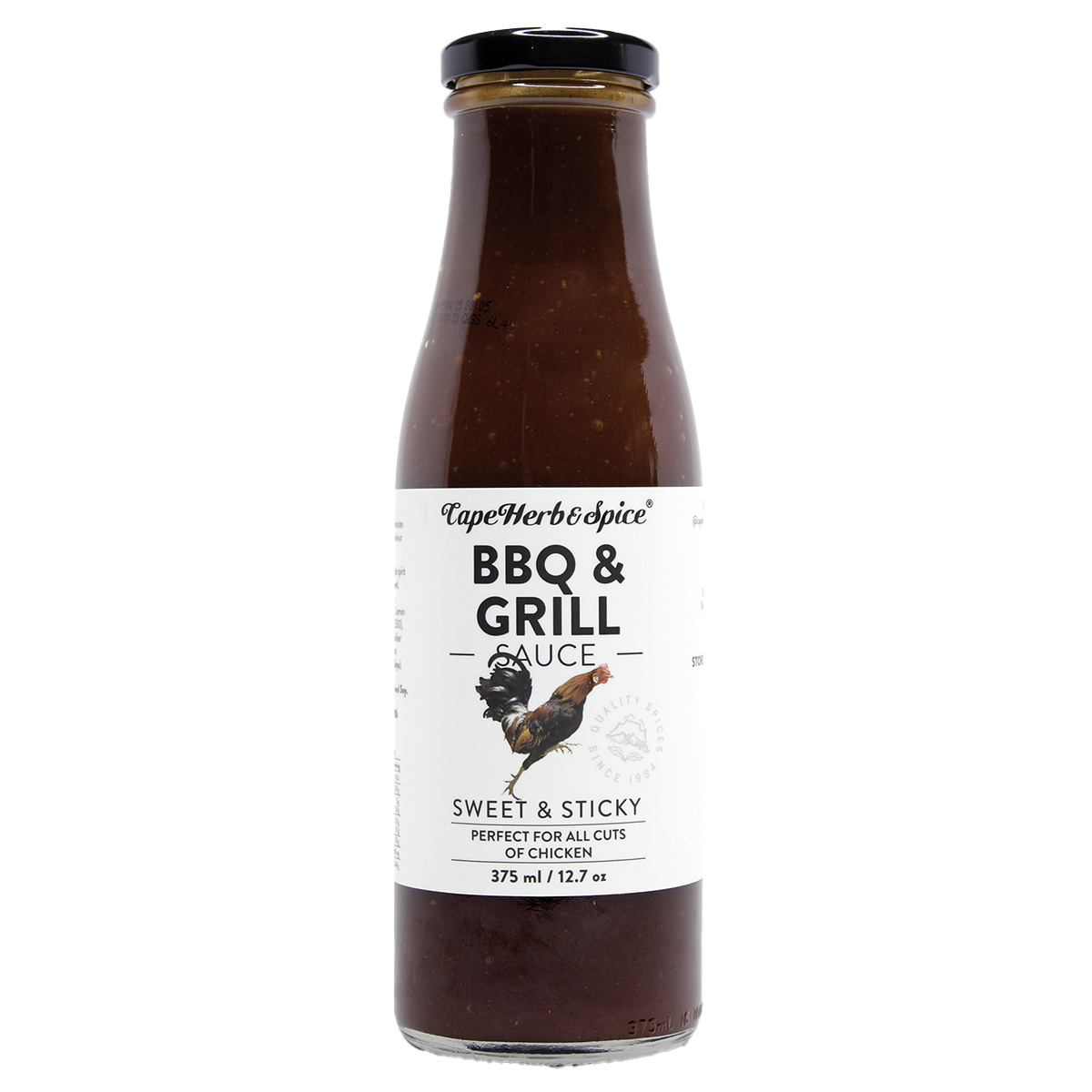 Cape Herb BBQ Sauce Sweet & Sticky 375ml Cape Herb BBQ Sauce Sweet & Sticky 375ml
