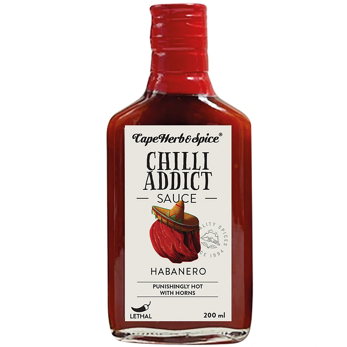 Cape Herb Chilli Addict Habanero Sauce 200ml