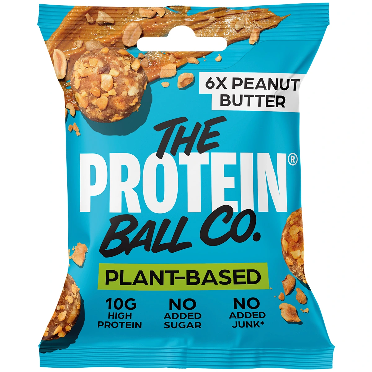 The Protein Ball Co. Peanut Butter Vegan 45g The Protein Ball Co. Peanut Butter Vegan 45g