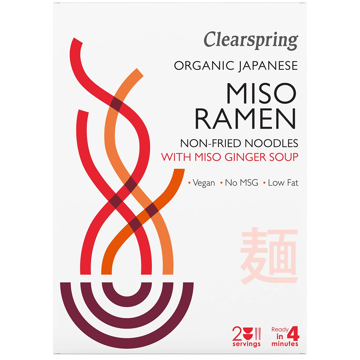 Clearspring Organic Japanese Miso Ramen BIO 210g