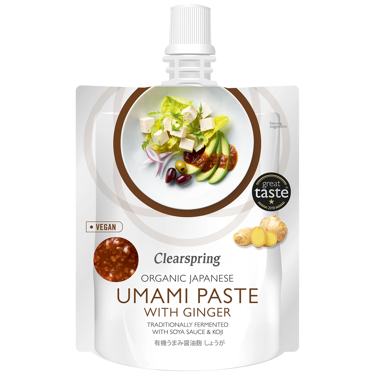 Clearspring Organic Japanese Umami Paste Ginger BIO 150g