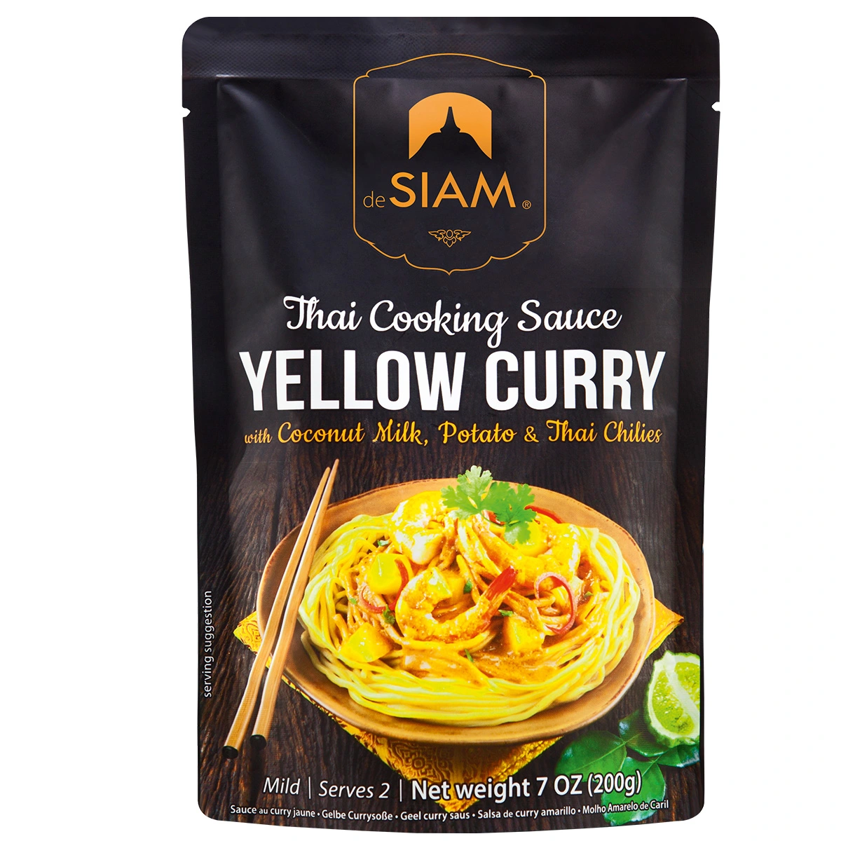 Siam Yellow Curry Sauce 200g