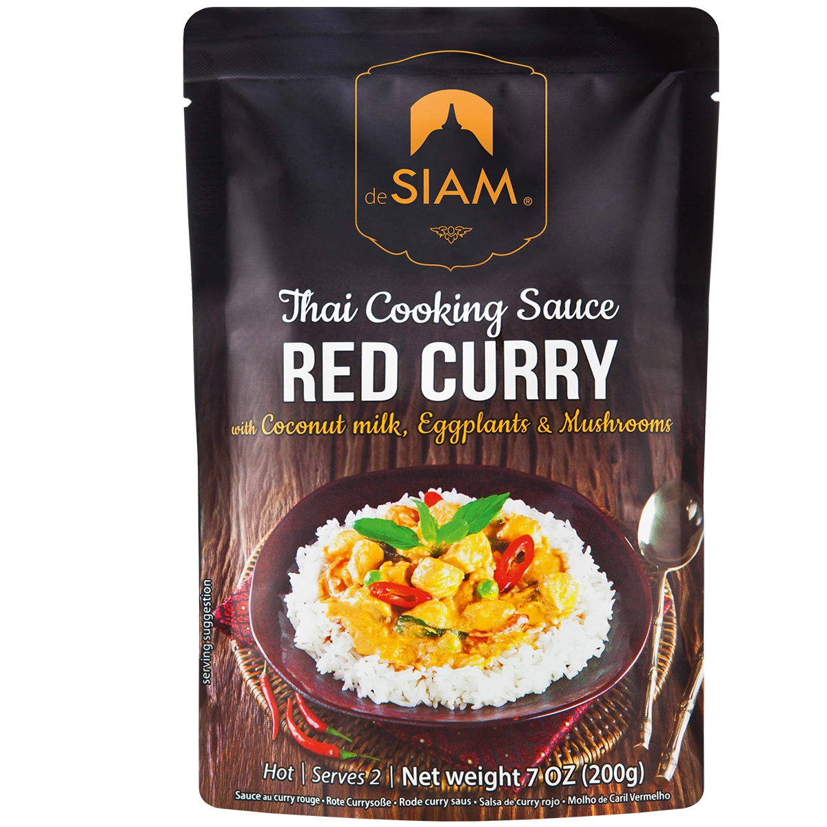 Siam Red Curry Sauce 200g