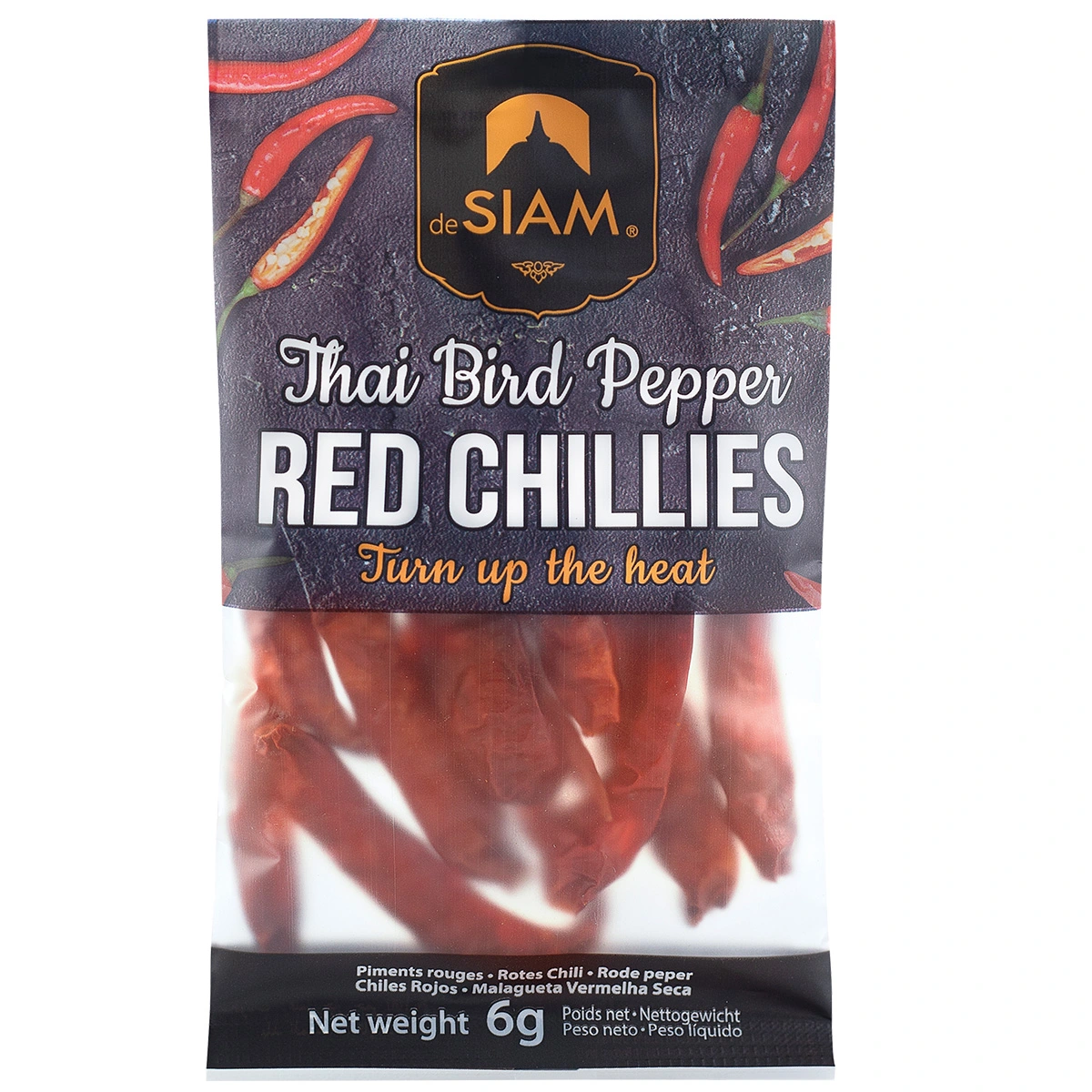 Siam Red Chillies 6g