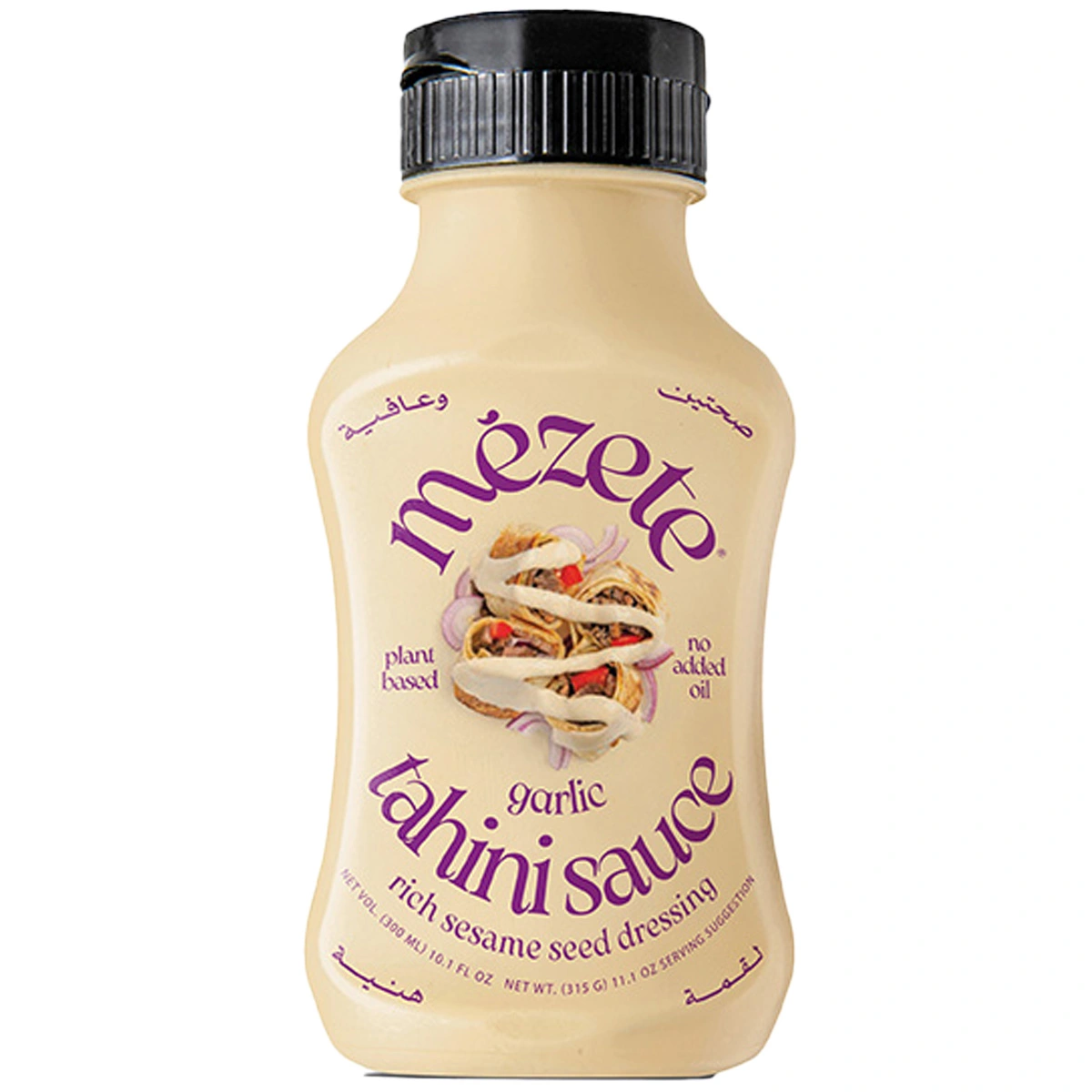 Mezete Gourmet Tahini Sauce Garlic 300ml Mezete Gourmet Tahini Sauce Garlic 300ml