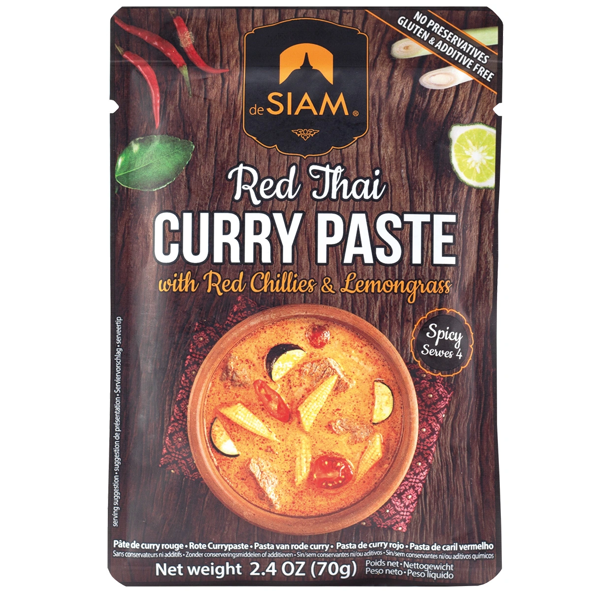 Siam rote Thai Curry Paste 70g