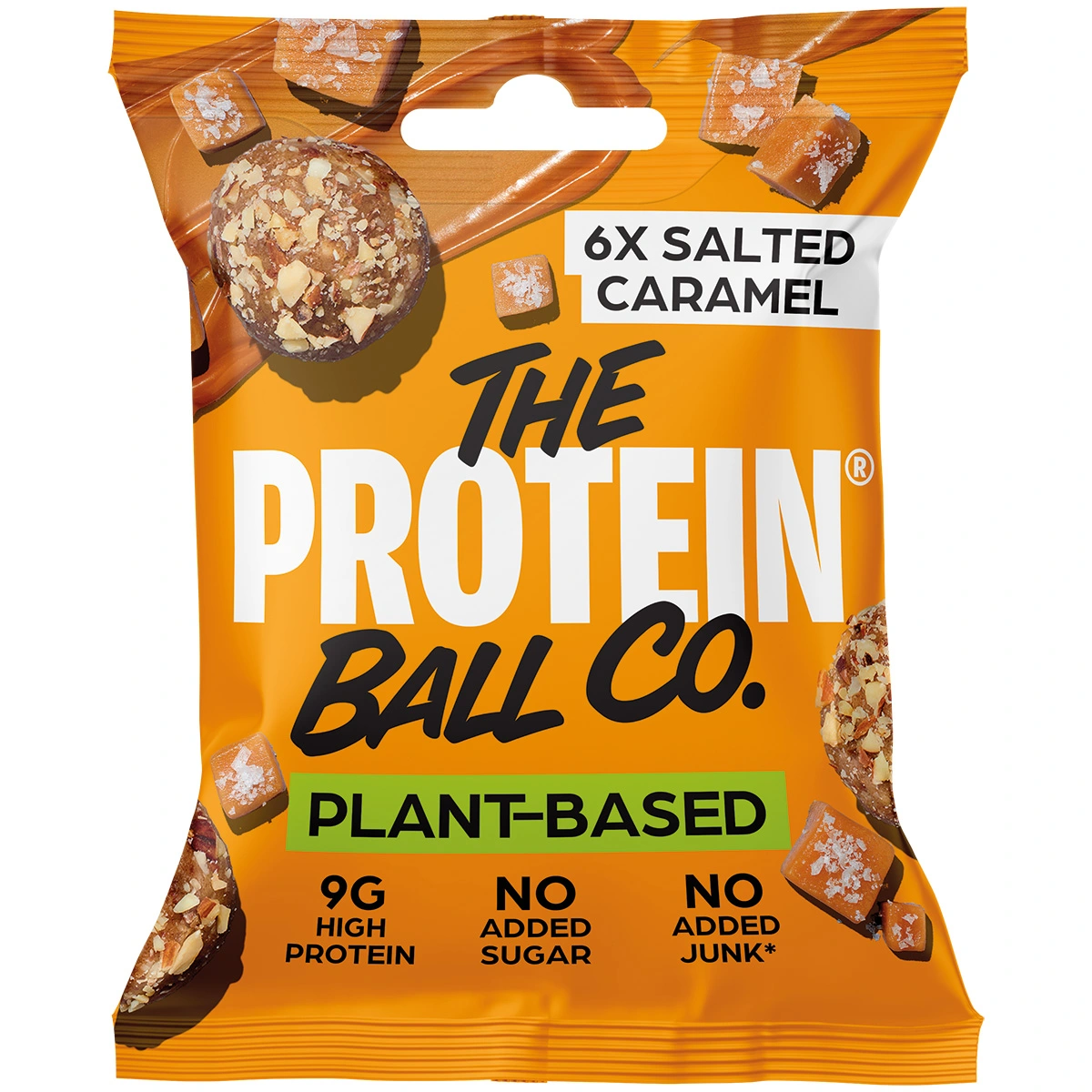 The Protein Ball Co. Salted Caramel Vegan 45g The Protein Ball Co. Salted Caramel Vegan 45g