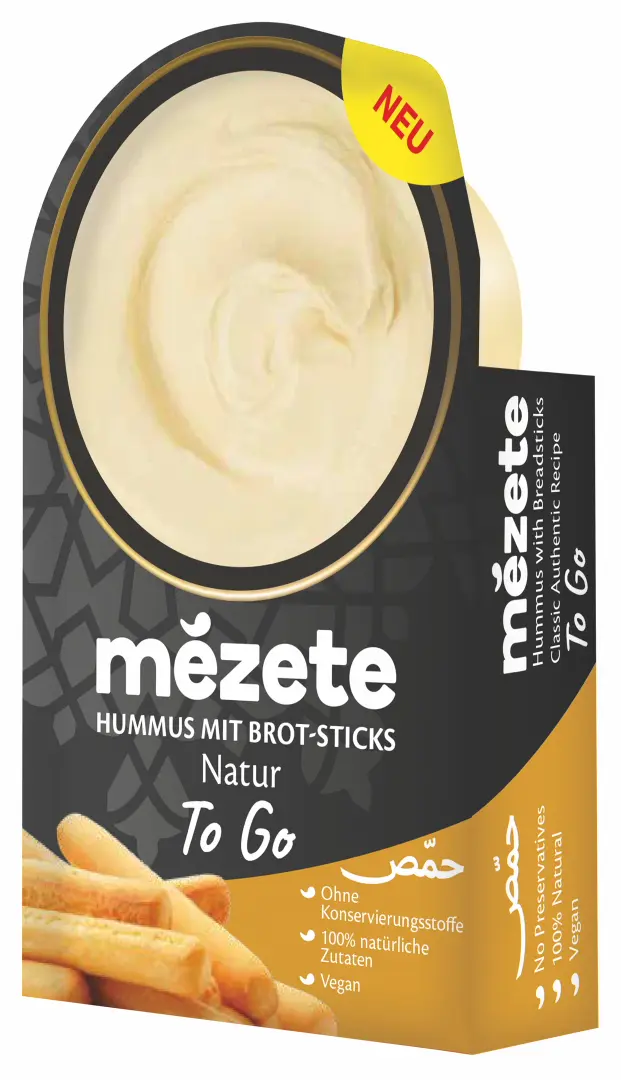 Mezete Hummus To Go Natur 92g x 6