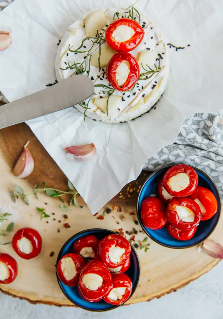 Pelagonia gefüllte Kirschpaprika mit Hummus 280g