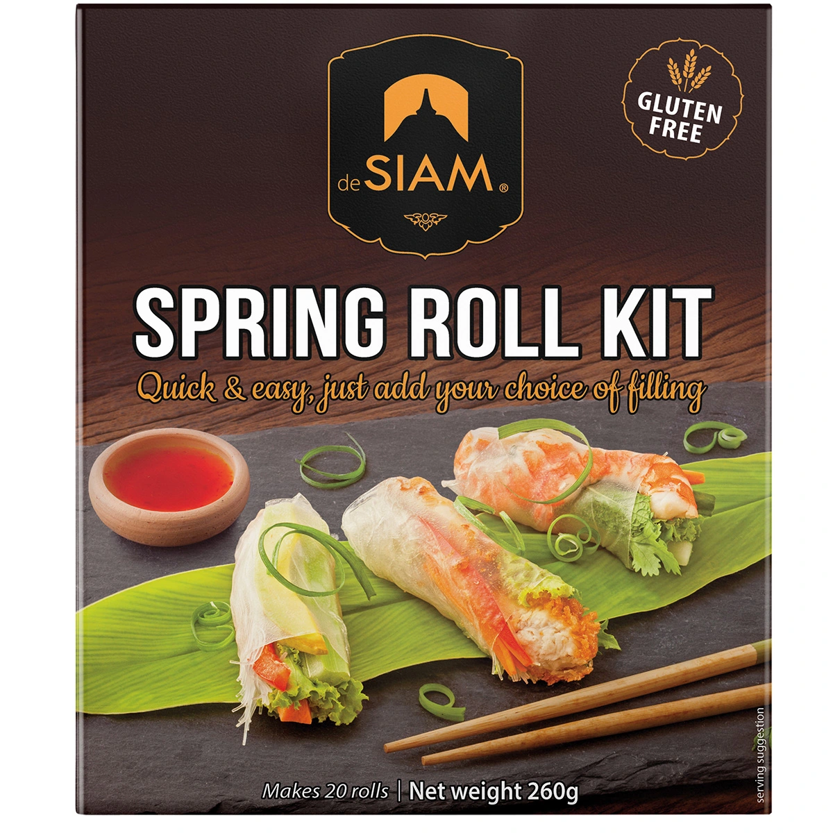 Siam Spring Roll Meal Kit 260g