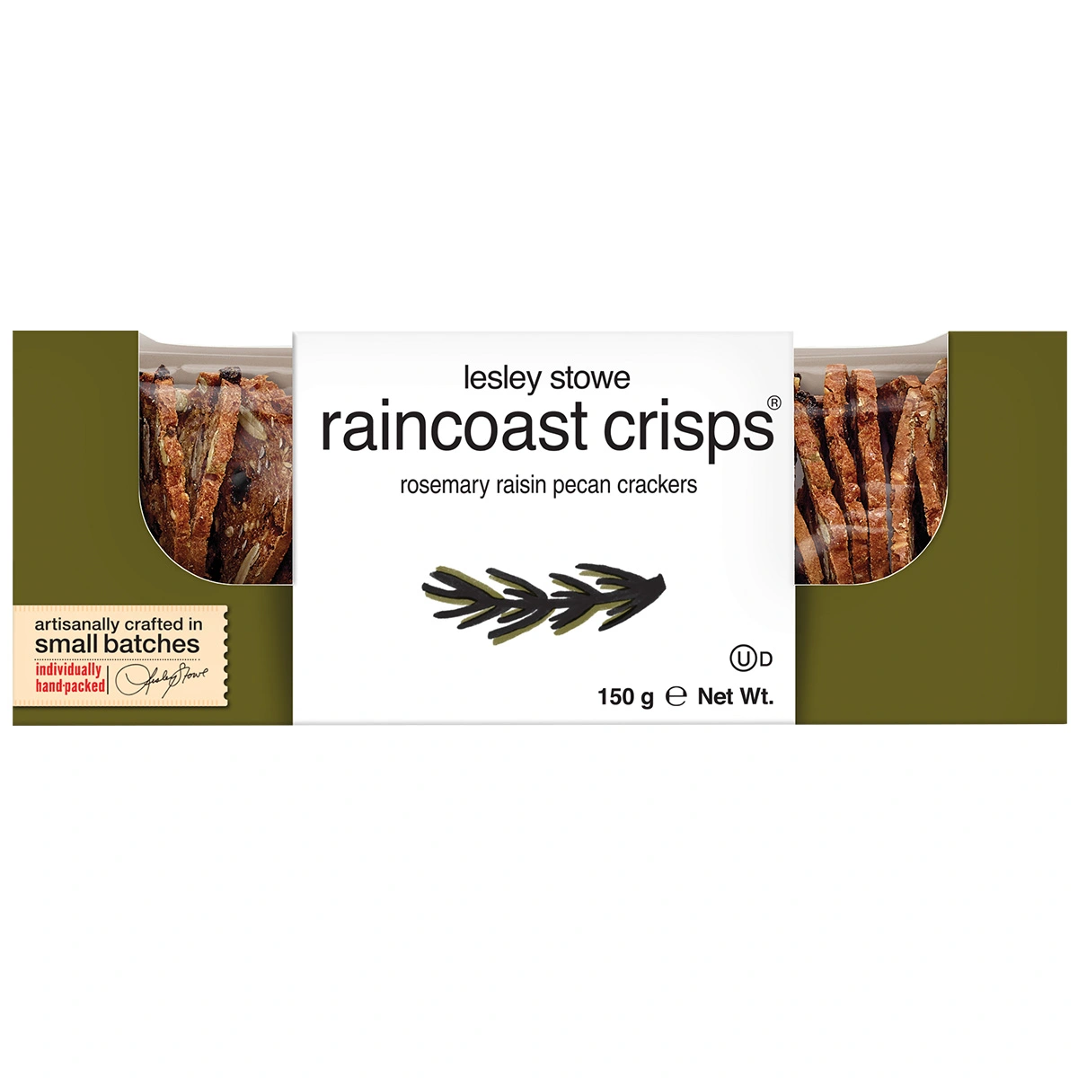 Raincoast Crisps Rosemary Raisin Pecan Cracker 150g Raincoast Crisps Rosemary Raisin Pecan Cracker 150g