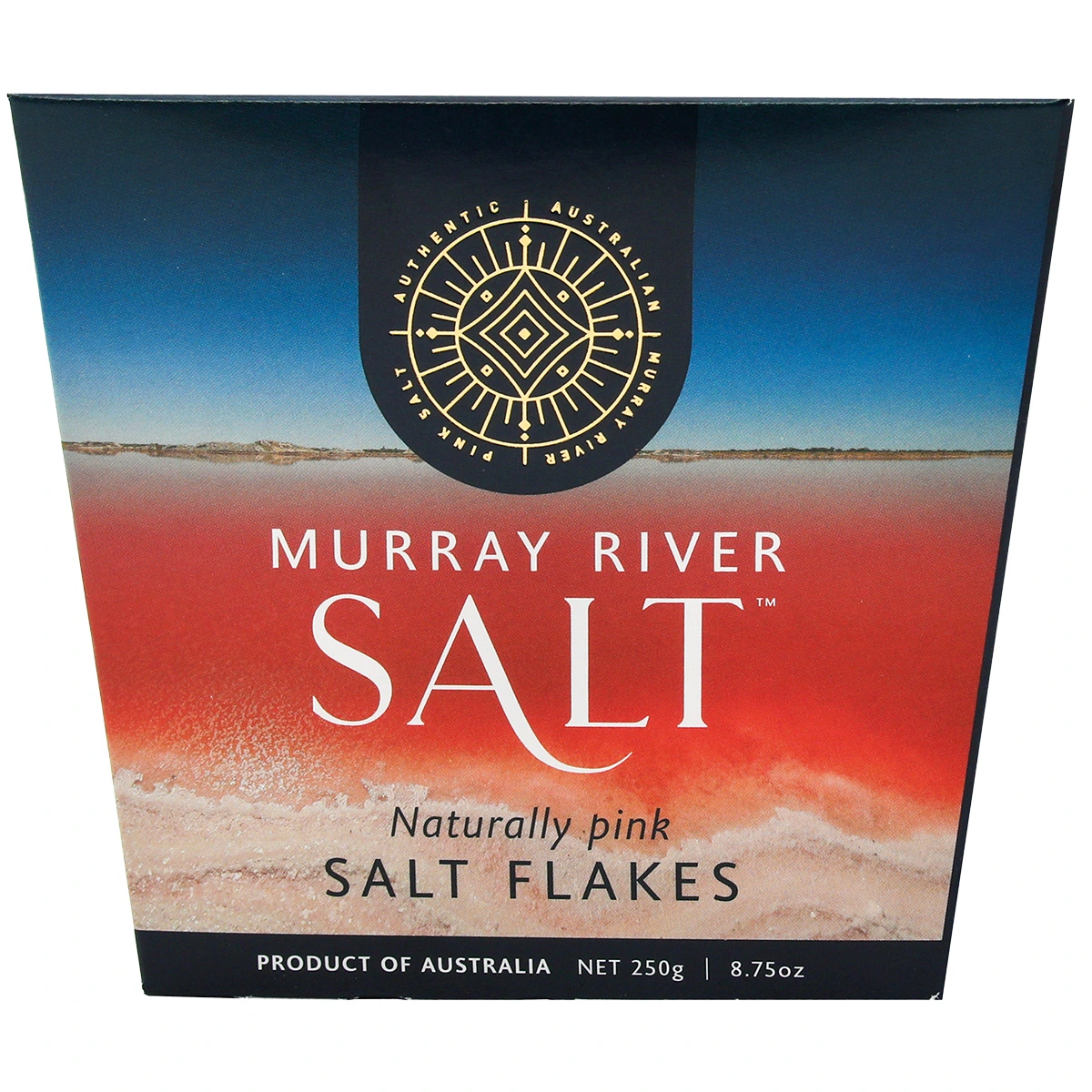 Premium Murray River Salzflocken Rosa 250g | Australisches Gourmet Natursalz | 2-Fach Gold Ausgezeichnet