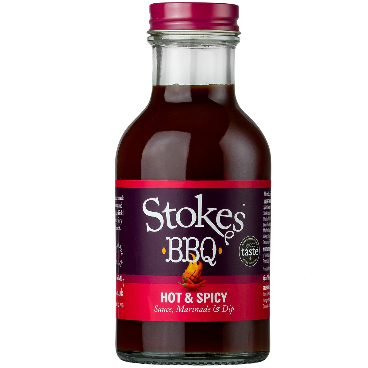 Stokes BBQ Sauce Hot & Spicy 267ml