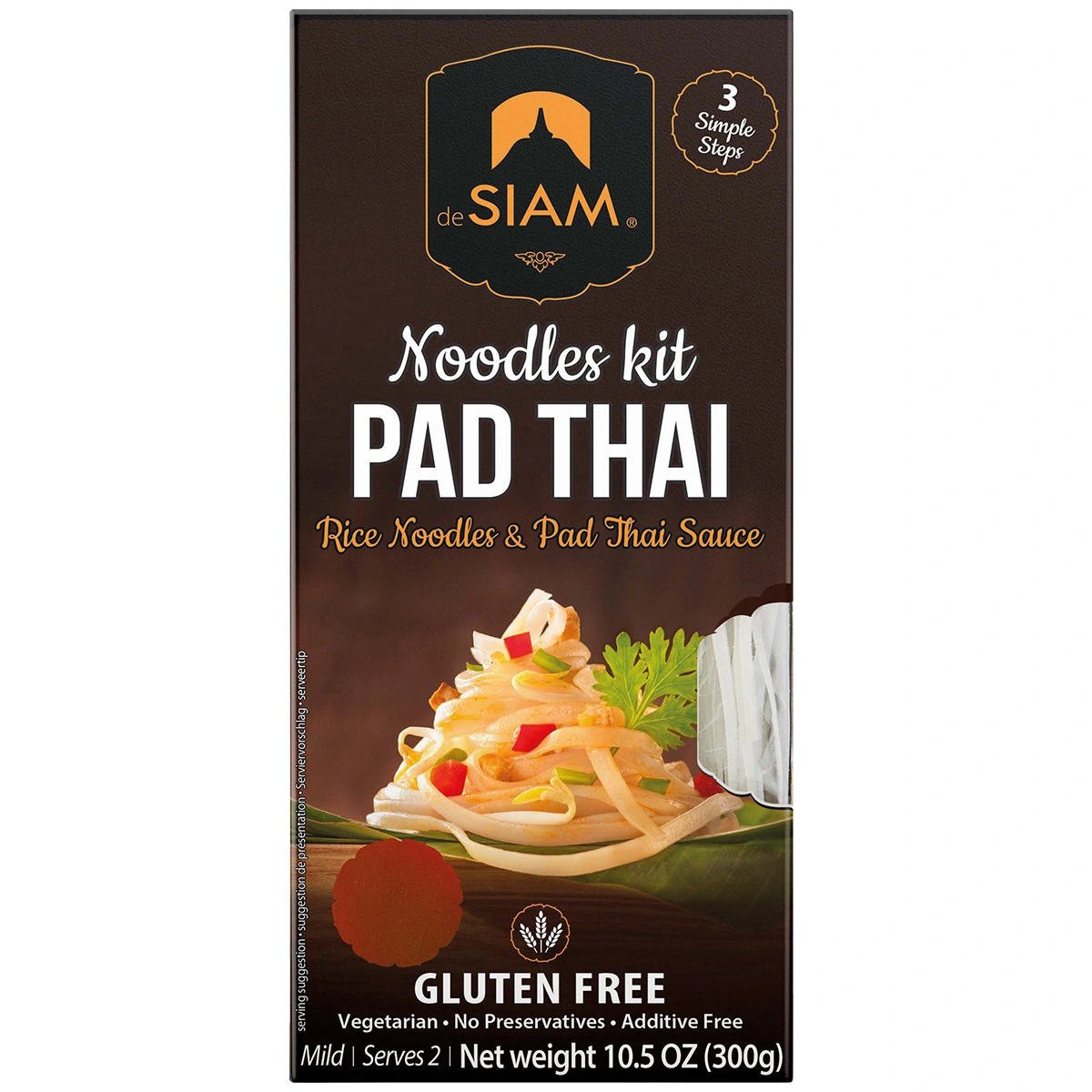 Siam Pad Thai Noodles Kit 300g