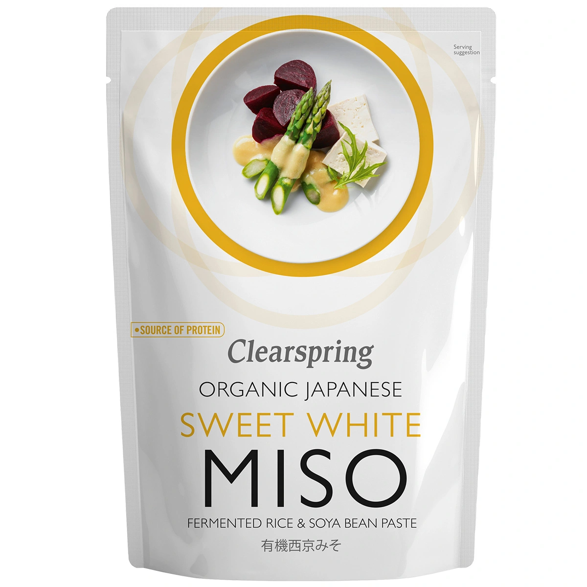 Clearspring Organic Japanese Sweet White Miso 250g Clearspring Organic Japanese Sweet White Miso 250g